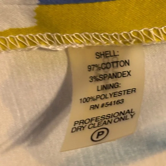 Calvin Klein Multicolor Striped Midi Dress size 2. - Picture 9 of 9